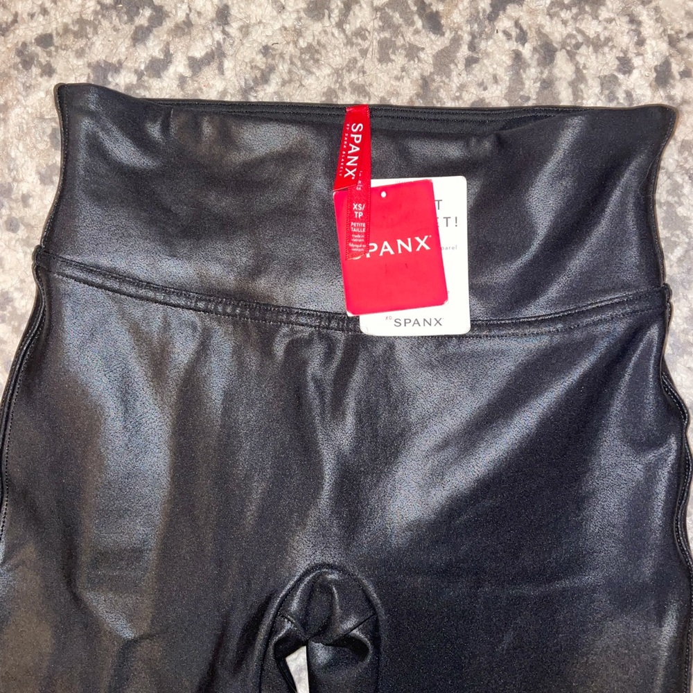 Xs/Tp spanx faux black leather